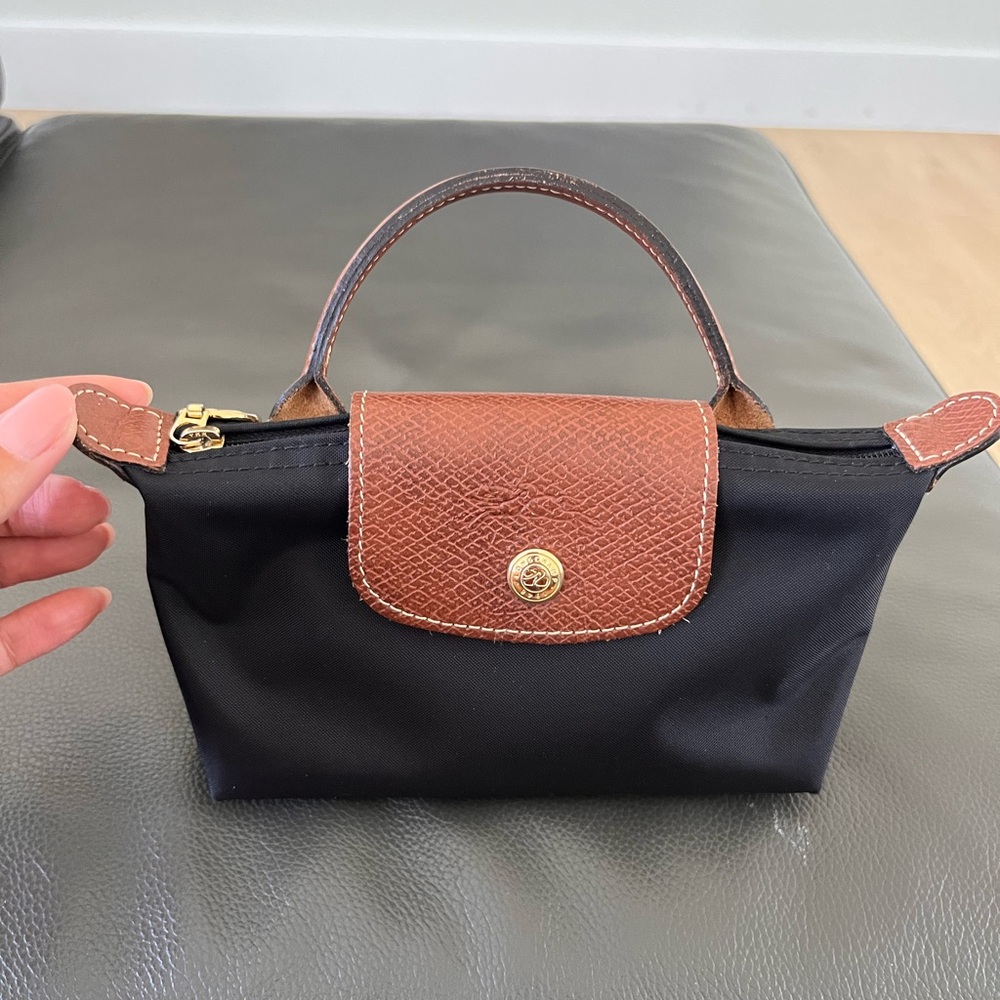 Longchamp Pouch with handle
